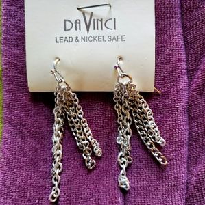 Silver dangle Earrings